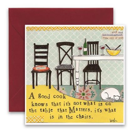 In The Chairs Greeting Card