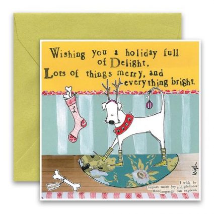 Everything Bright Holiday Card