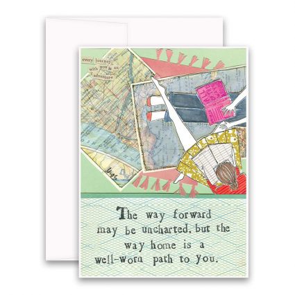 Well-Worn Greeting Card