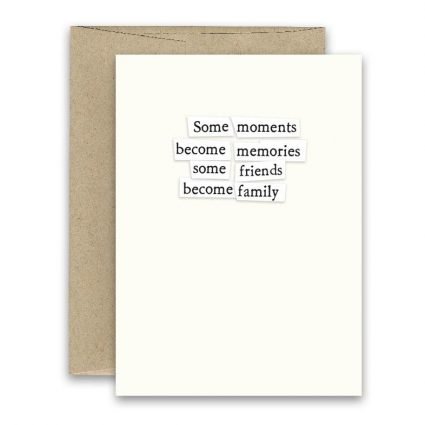 Become Family ' Simply Put ' Card