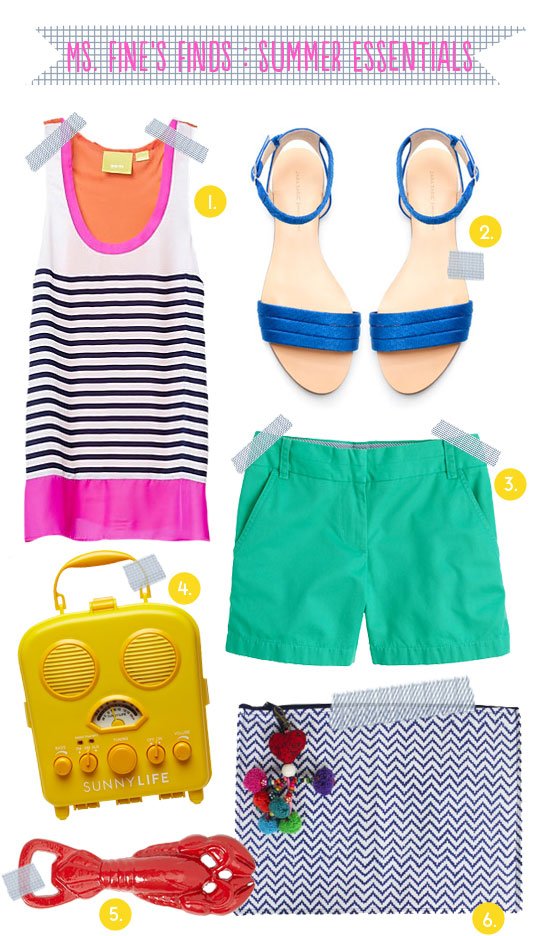 Ms. Fine’s Finds : Summer Essentials