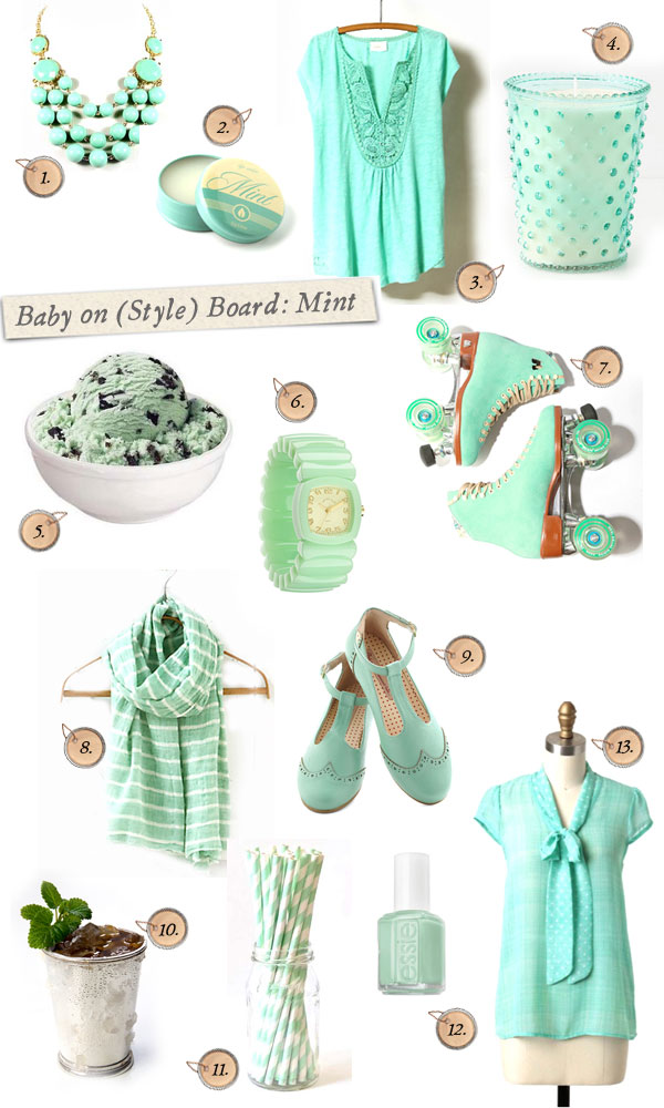 Baby on (Style) Board – Craving: Mint