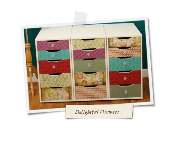 She’s Crafty! – ‘Delightful Drawers’ Tutorial