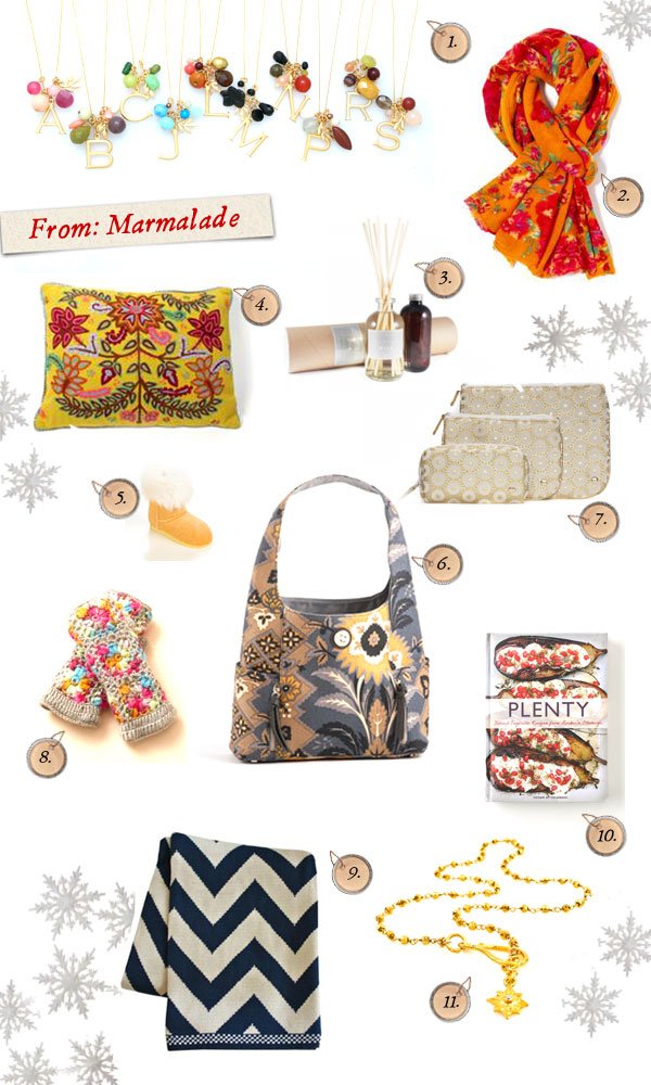 2011 Holiday Gift Guides: From Marmalade