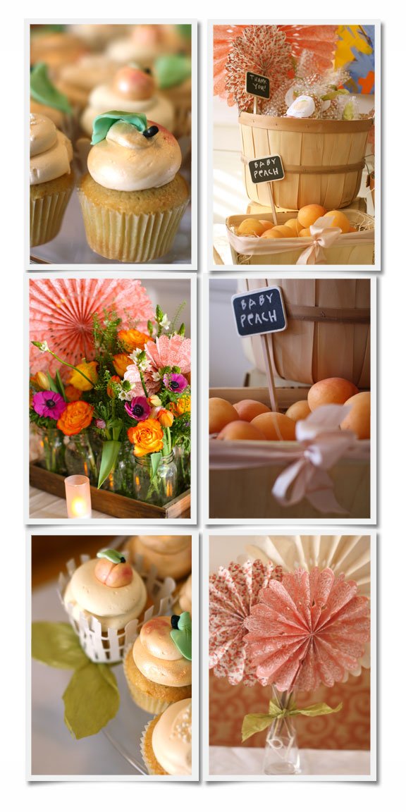 A Peachy Little Baby Shower