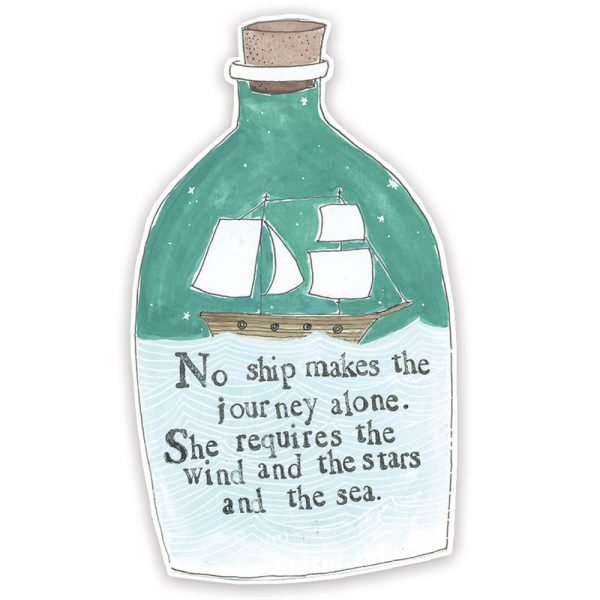 Message in a Bottle Magnet