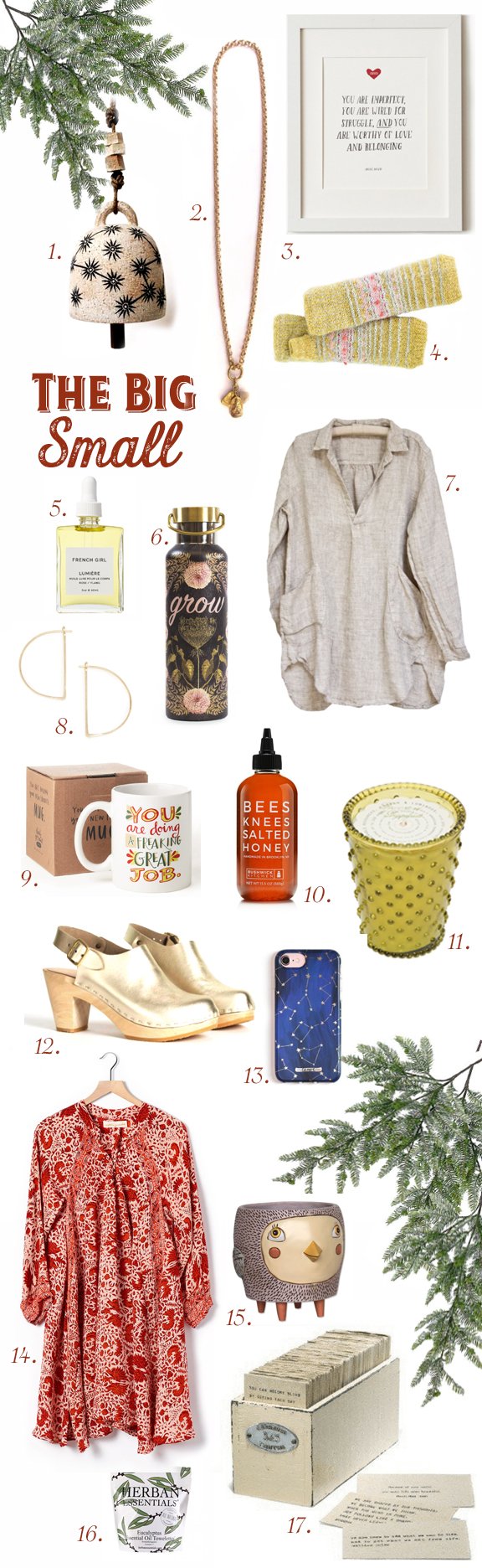 The Big Small ~ A Gift Guide