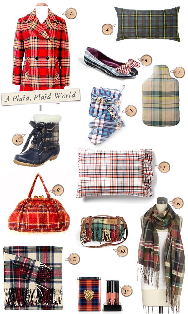 It’s a Plaid, Plaid World – Style Board