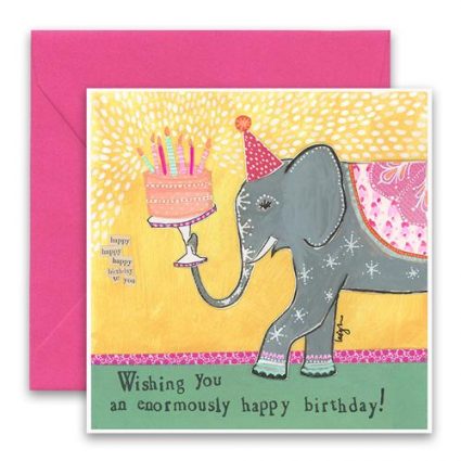 Enormous Birthday Greeting Card