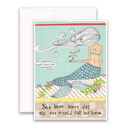 Mermaid Greeting Card