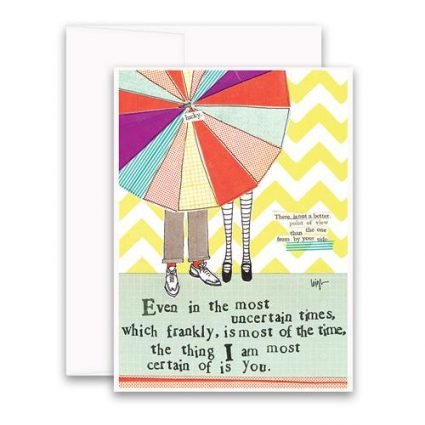 Certain Of You Greeting Card