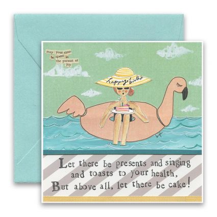 Let There Be Cake Greeting Card