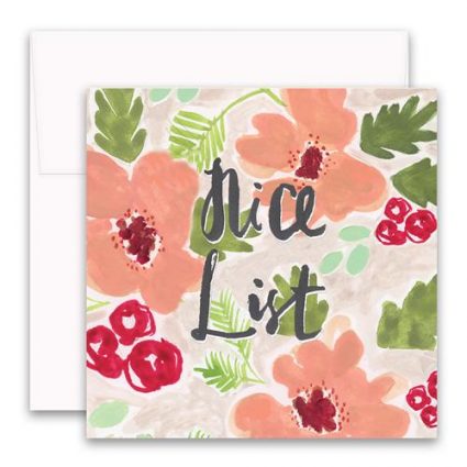 Nice List Enclosure Card