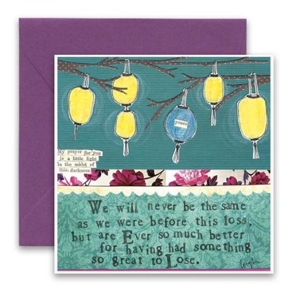 Before This Loss Greeting Card