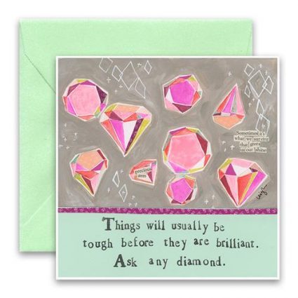 Brilliant Diamond Greeting Card