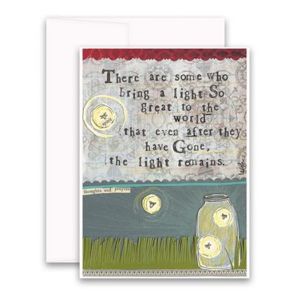 Light Remains Greeting Card