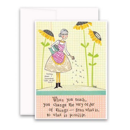 Teach Greeting Card