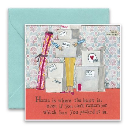 Home Is Where Greeting Card