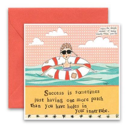 Innertube Greeting Card