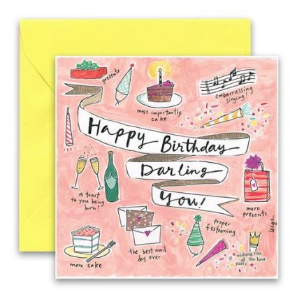 Darling You Greeting Card