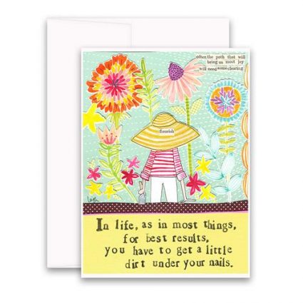 Little Dirt Greeting Card