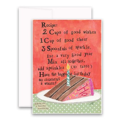 Recipe Greeting Card