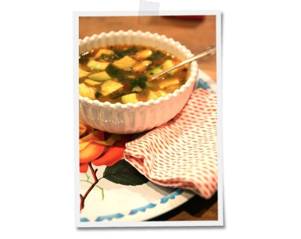 Lime Chili Chicken Soup – for a chilly spring day